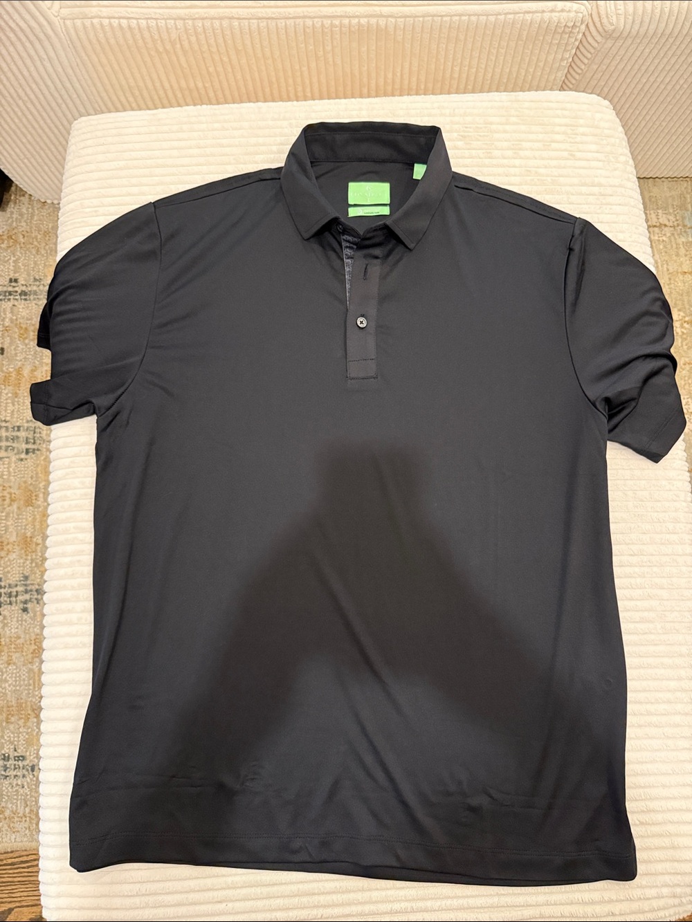 Construct Performance Golf Polo Black Size L